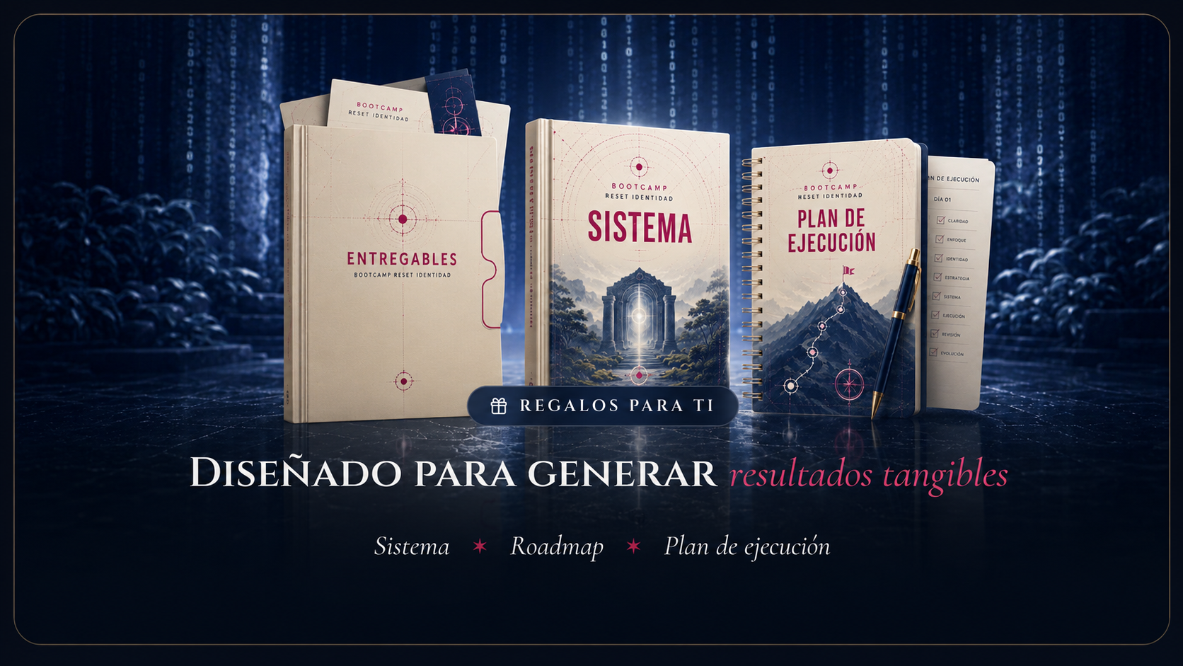 Entregables Bootcamp Reset Identidad — Sistema, Workbook y Plan de Ejecución