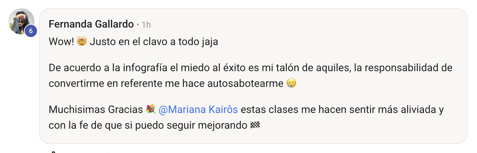 Testimonio Fernanda Gallardo